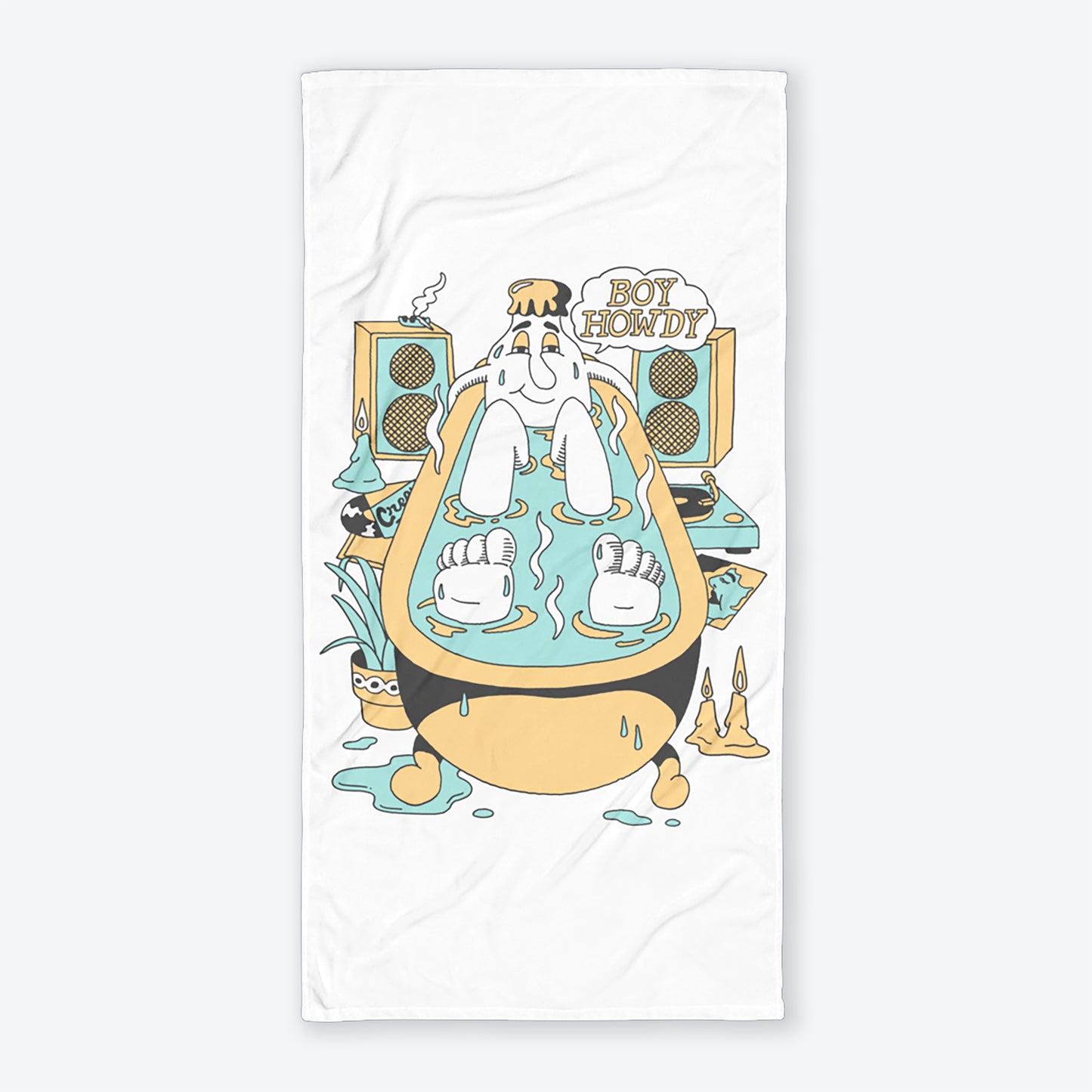 Boy Howdy! Bath Towel