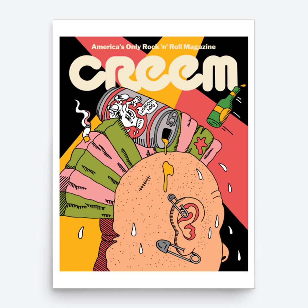 Creem CREEM #16 Cover Art