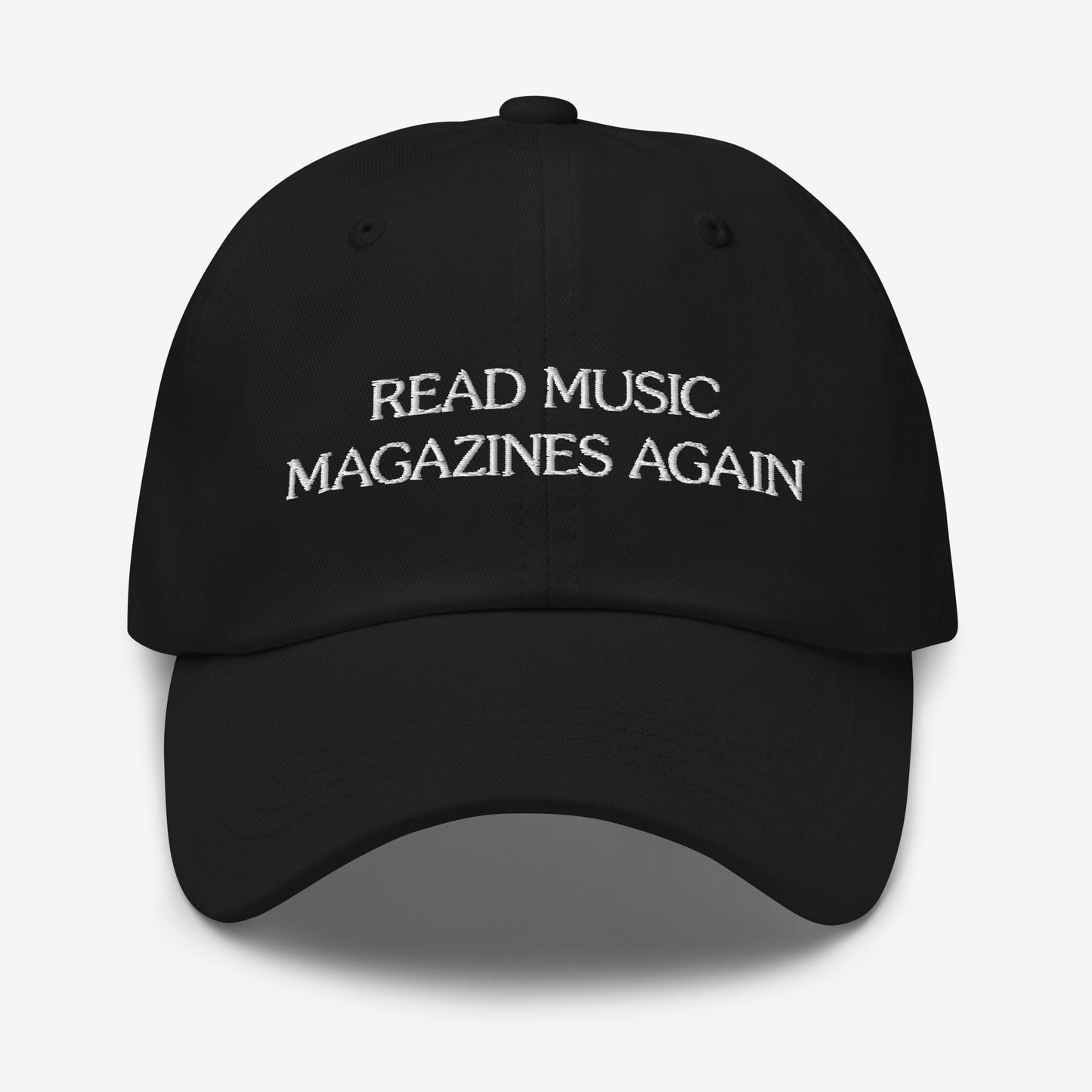 Read Music Magazines Again Dad Hat