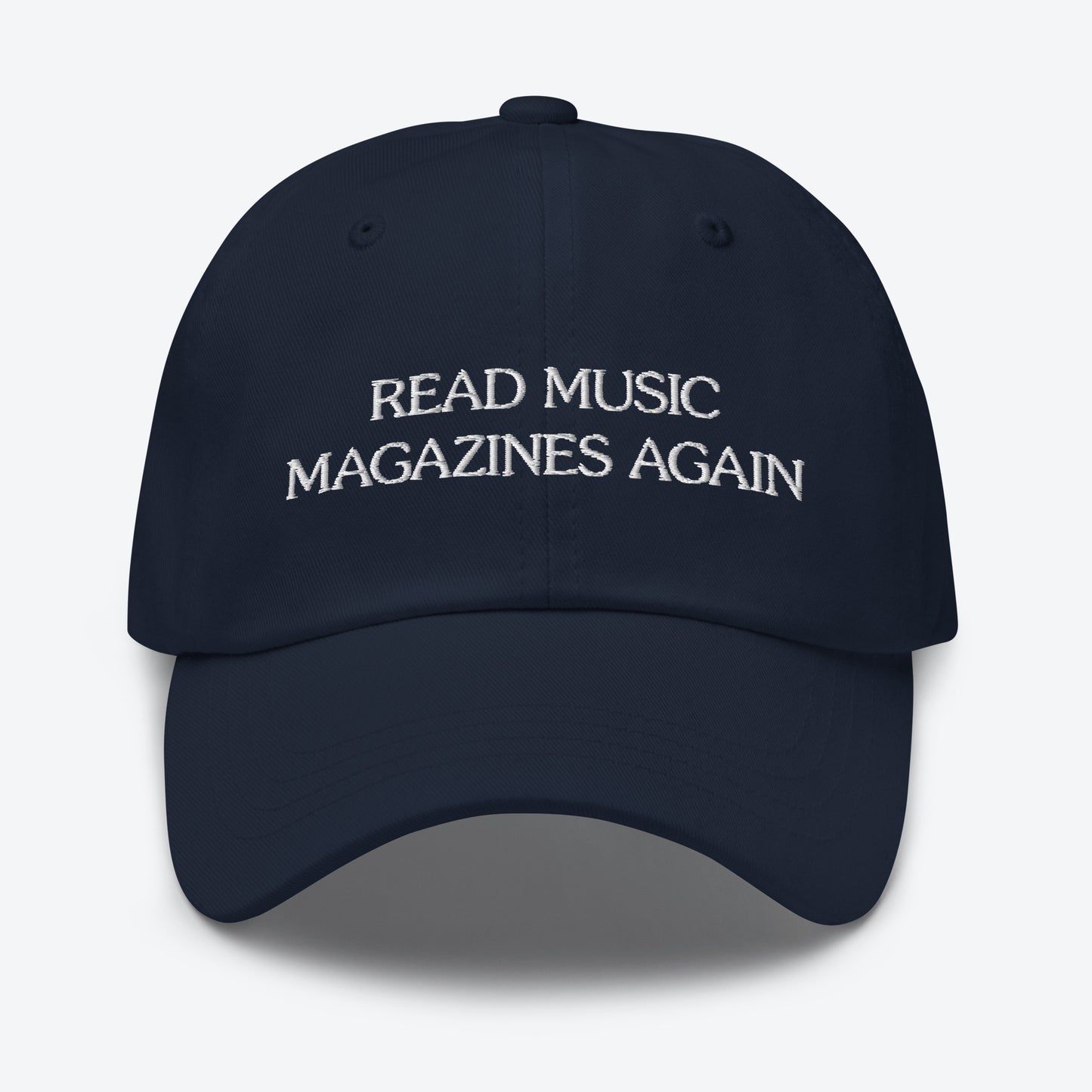 Read Music Magazines Again Dad Hat