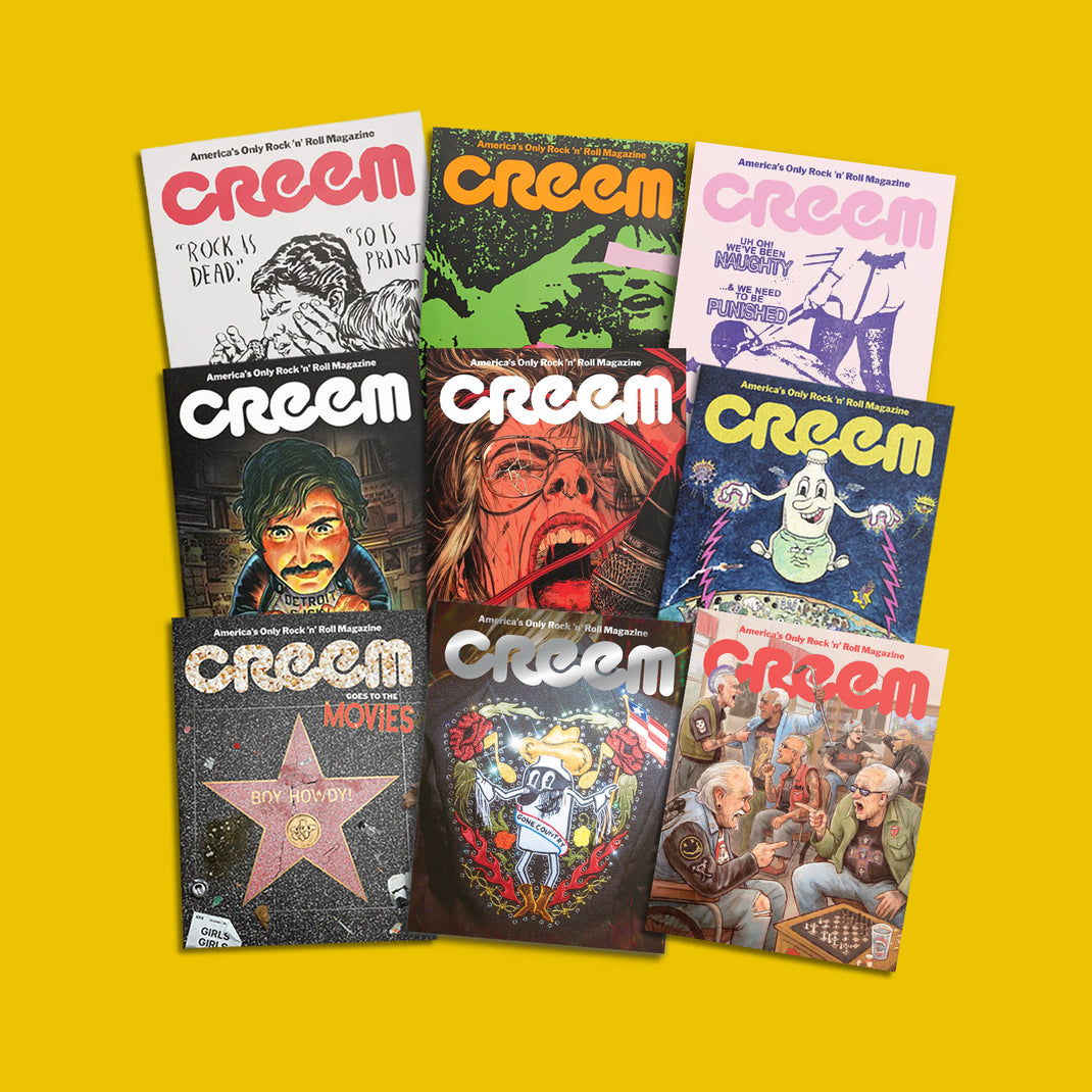 Creem Creem Magazine: Rock 'n' Roll Magazine, Documentary & Clothing – CREEM